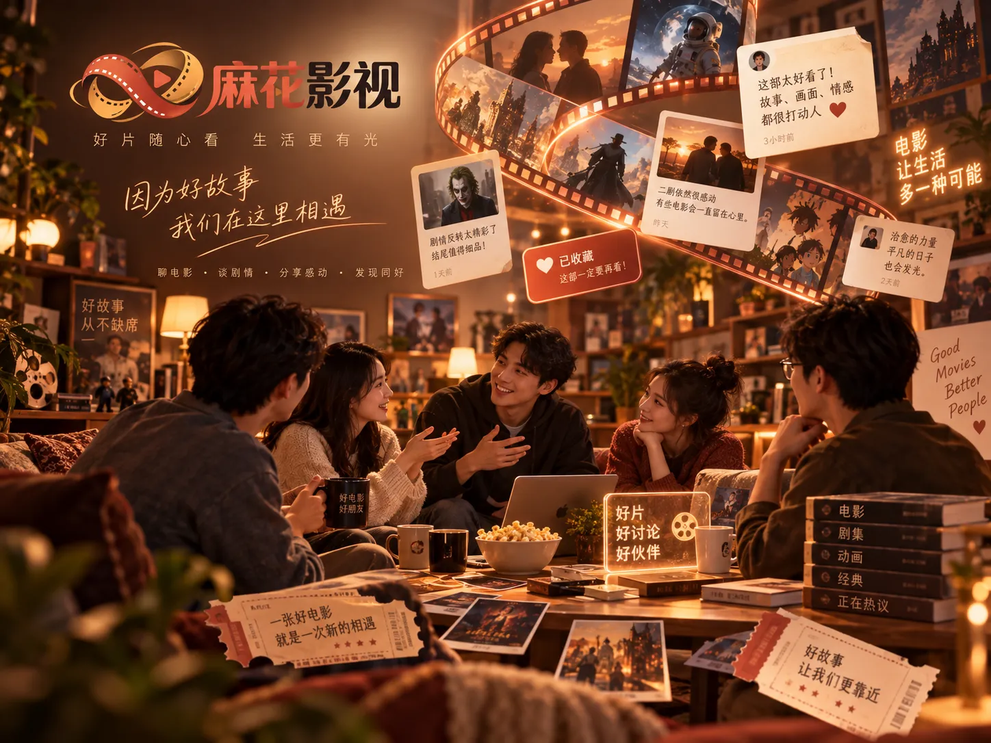 麻花影视儿童动画内容选择提示